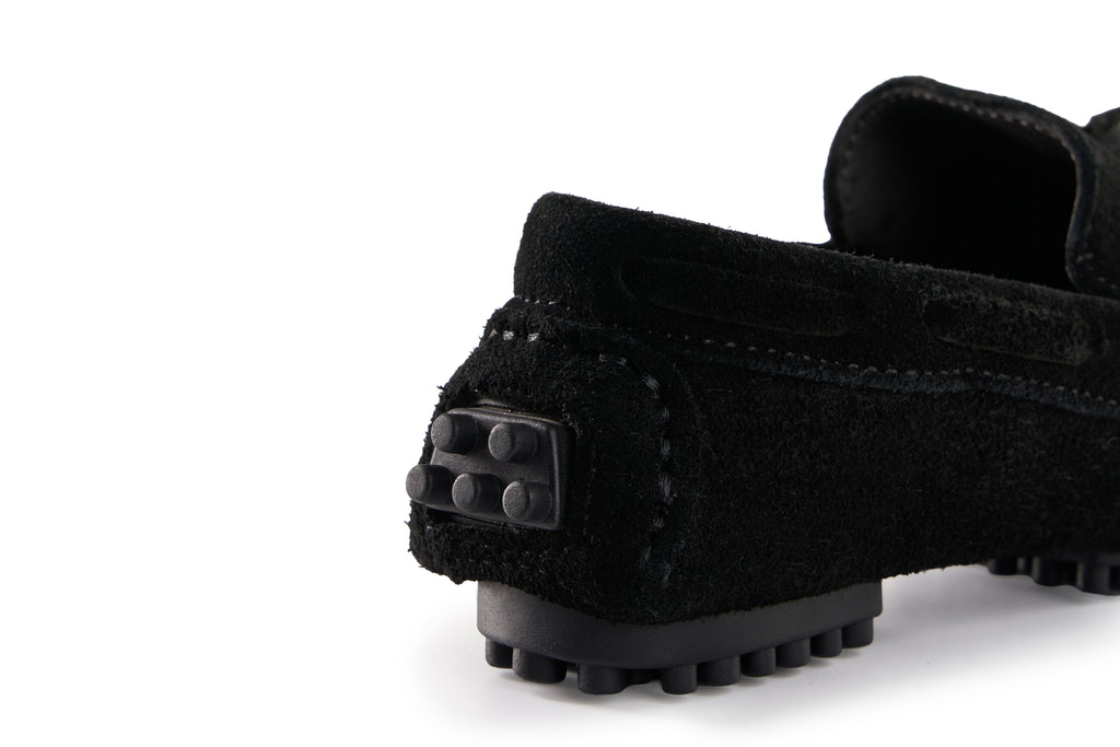 Suede Moccasin Loafers Cross