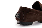 Suede Moccasin Loafers Cross