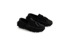 Suede Moccasin Loafers Tassel