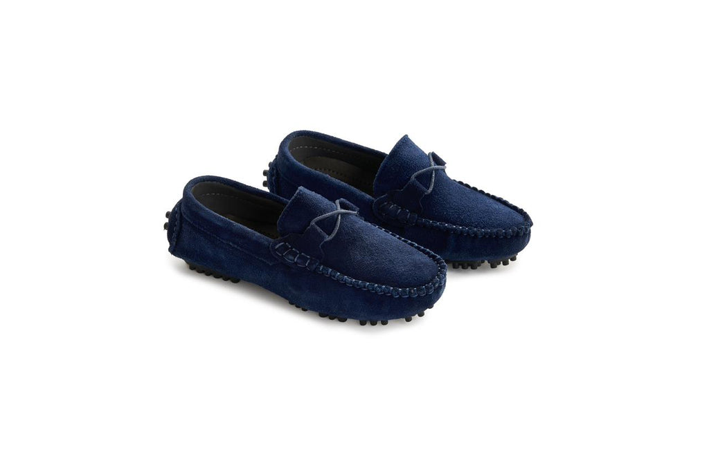 Suede Moccasin Loafers Cross