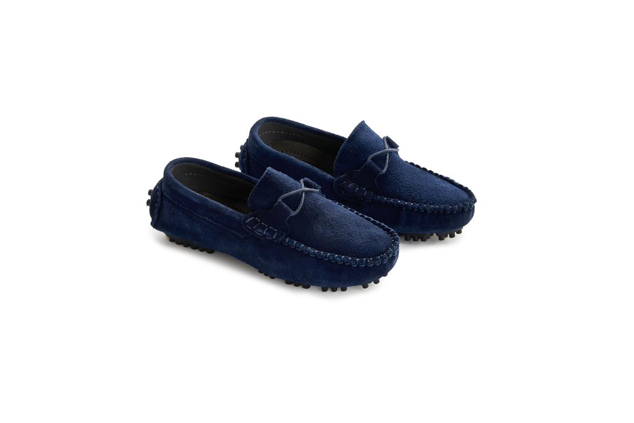 Suede Moccasin Loafers Cross