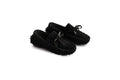 Suede Moccasin Loafers Strap