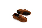 Suede Moccasin Loafers Cross