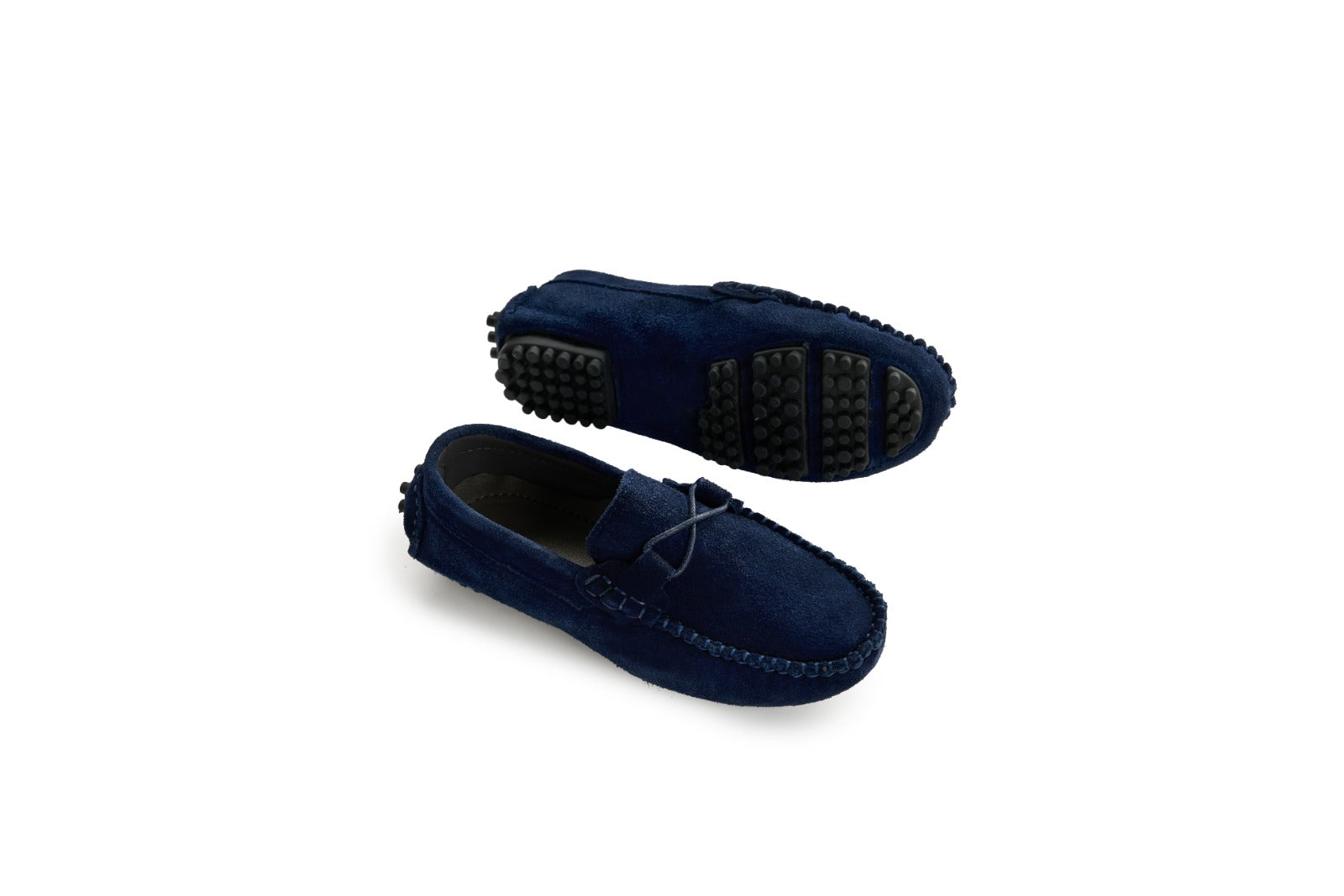 Suede Moccasin Loafers Cross