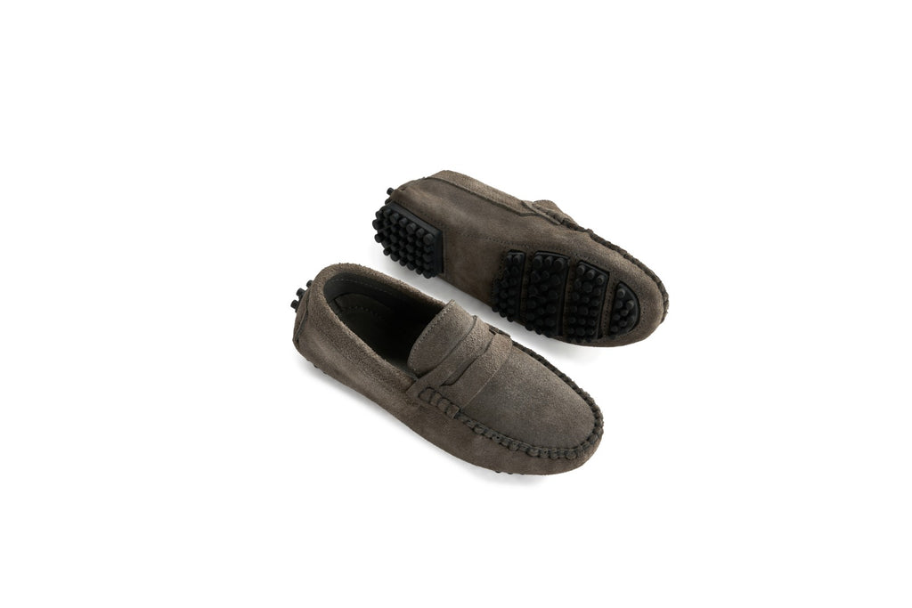 Suede Moccasin Loafers Kont