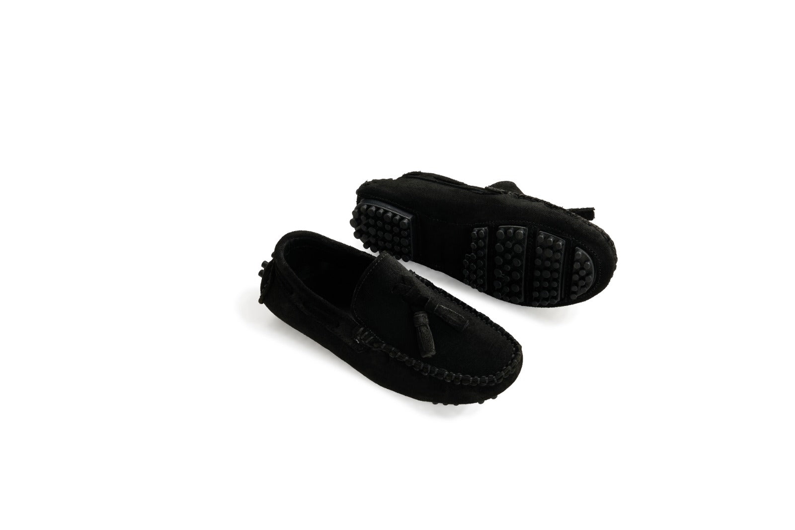 Suede Moccasin Loafers Cross