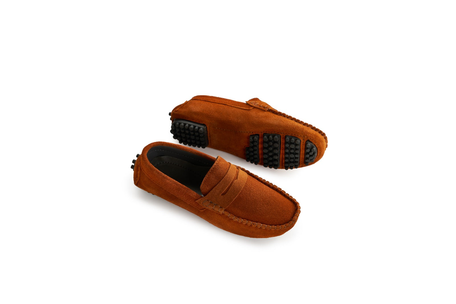 Suede Moccasin Loafers Kont